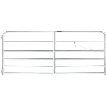 Tarter 50 In. H. x 10 Ft. L. x 1-3/4 In. Tube Diameter Galvanized Tube Gate