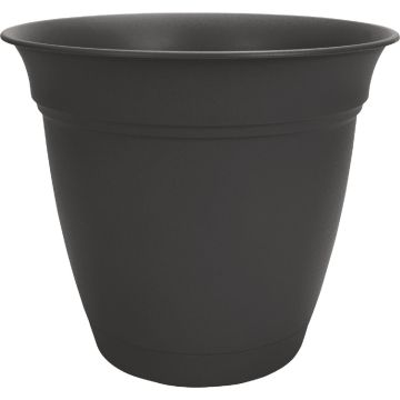 HC Companies Eclipse 6 In. Black Planter