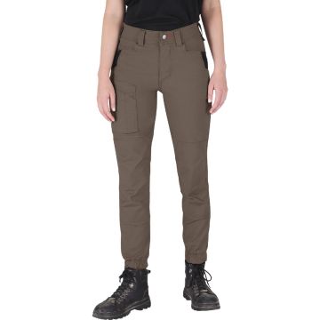 Milwaukee GRIDIRON Women's 8 Brown Double Knee Jogger Pants