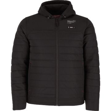 Milwaukee M12 AXIS Men's Black Cordless Heated Jacket, 2XL