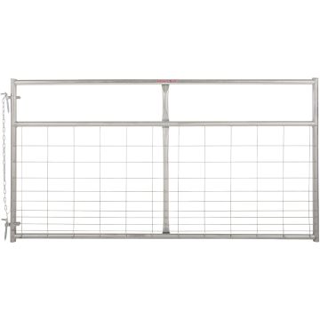 Tarter Watchman 50 In. H. x 8 Ft. L. x 1-3/4 In. Tube Diameter Galvanized Tube Gate