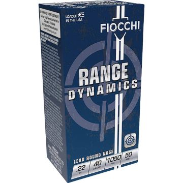 Fiocchi Field Dynamics 22FLRN 40 Grain Rimfire Ammunition