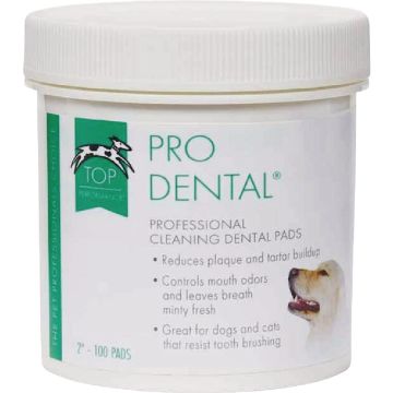 Boss Pet Top Performance ProDental Cleansing Pet Dental Pads (100-Pack)