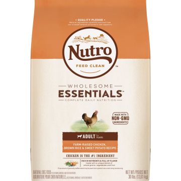 Nutro Wholesome Essentials 30 Lb. Chicken, Brown Rice, & Sweet Potato Adult Dry Dog Food