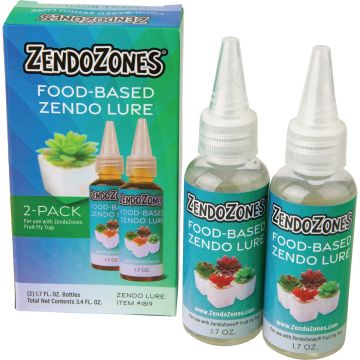 ZendoZones ZendoLure 1.7 Oz. Food-Based Fruit Fly Trap Refill (2-Pack)