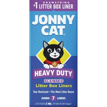 Jonny Cat Disposable Jumbo Litter Box Liner (7-Pack)