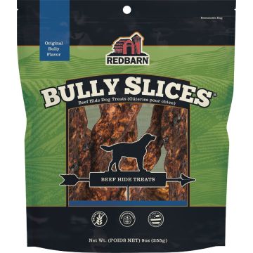 Redbarn Bully Slices 9 Oz. Beef Hide Dog Treat