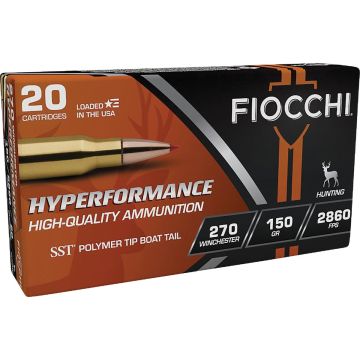 Fiocchi .270 Win 150 Grain SST Centerfire Ammunition Cartridges