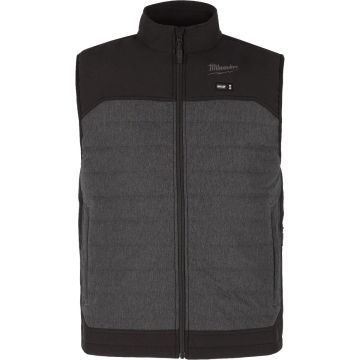 Milwaukee M12 AXIS Men's Gray Cordless Heated Vest, 2XL