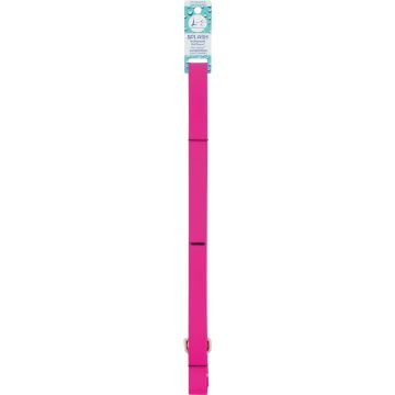 Lupine 1 In. x 6 Ft. Waterproof Neon Pink Dog Leash
