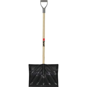Garant Nordic 18 In. Poly Snow Shovel with 42.25 In. Wood Handle