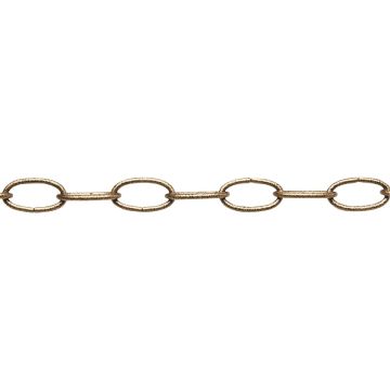Campbell #10 40 Ft. Antique Copper Finished Metal Craft Chain