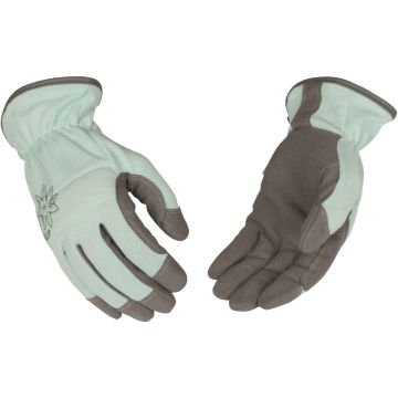 KincoPro Women's Small Faux Suede Leather Work Glove