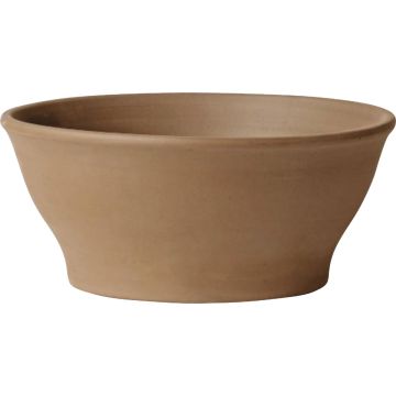 Deroma 12.6 In. Grafite Clay Bowl Planter