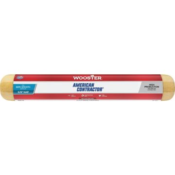 Wooster American Contractor 18 In. x 3/8 In. Knit Fabric Roller Cover