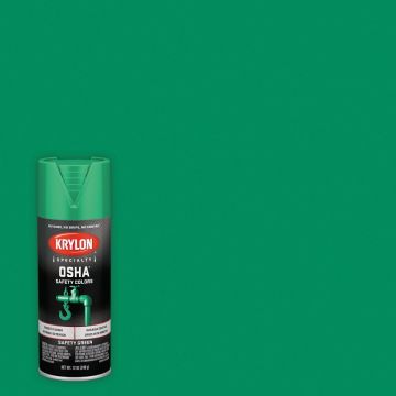 Krylon OSHA 12 Oz. Gloss Spray Paint, Safety Green