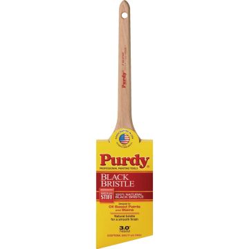 Purdy Black Bristle 3 In. Angular Trim Paint Brush