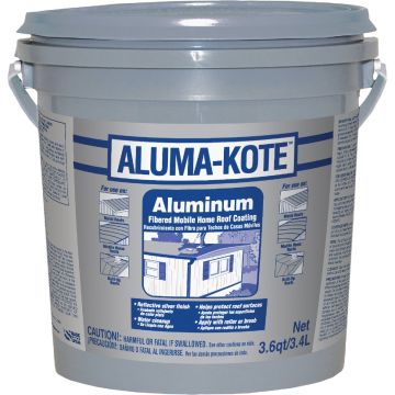 Gardner Aluma-Kote 1 Gal. Aluminum Fibered Mobile Home Roof Coating
