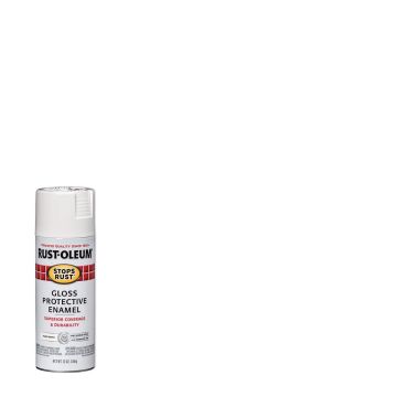 Rust-Oleum Stops Rust 12 Oz. Pure White Gloss Anti-Rust Spray Paint