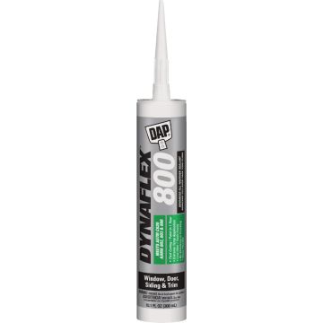 DAP Dynaflex 800 10.1 Oz. Advanced Window, Door, Siding, & Trim Polymer Sealant - Black BK009