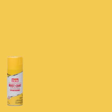 Do it Best Rust Coat Gloss Bright Yellow 12 Oz. Anti-Rust Spray Paint