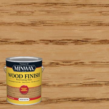 Minwax Wood Finish VOC Penetrating Stain, Golden Oak, 1 Gal.