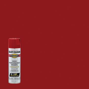 Rust-Oleum Professional 15 Oz. Gloss Industrial Enamel Spray Paint, Safety Red
