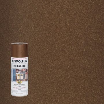 Rust-Oleum Stops Rust 11 Oz. Vintage Metallic Spray Paint, Dark Copper