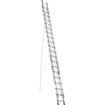 Werner 40 Ft. Aluminum Extension Ladder with 250 Lb. Load Capacity Type I Duty Rating