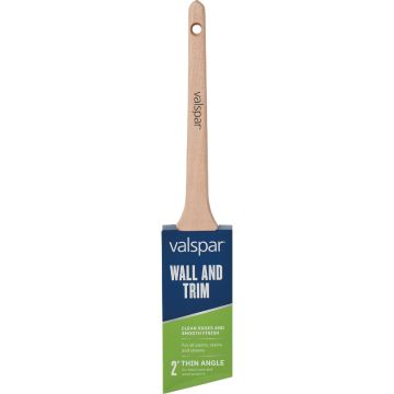 Valspar 2 In. Wall & Trim Thin Angle Sash Brush