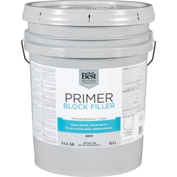 Do it Best Latex Masonry Block Filler, 5 Gal.