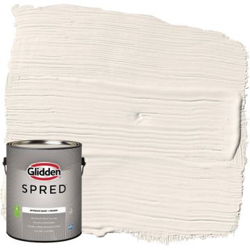 Glidden Spred Interior Grab-N-Go Paint + Primer Semi-Gloss Paint, Antique White, 1 Gal.