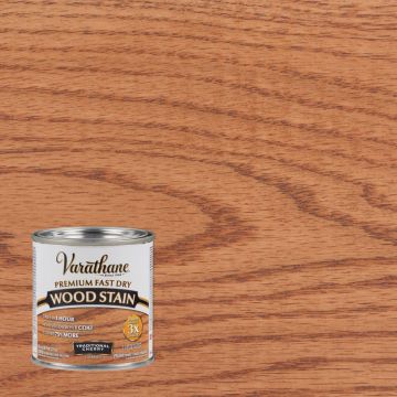 Varathane Fast Dry Traditional Cherry Urethane Modified Alkyd Interior Wood Stain, 1/2 Pt.