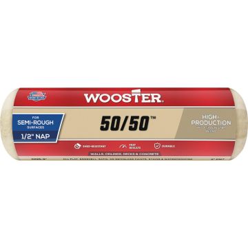 Wooster 50/50 9 In. x 1/2 In. Knit Fabric Roller Cover
