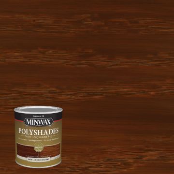 Minwax Polyshades 1 Qt. Satin Stain & Finish Polyurethane In 1-Step, American Chestnut