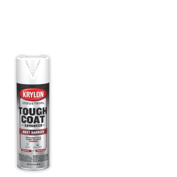 Krylon Industrial Tough Coat 15 Oz. Semi-Gloss White Rust Barrier Spray Enamel