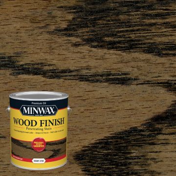 Minwax Wood Finish VOC Penetrating Stain, Ebony, 1 Gal.