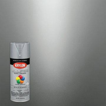 Krylon ColorMaxx 12 Oz. Metallic Spray Paint, Aluminum