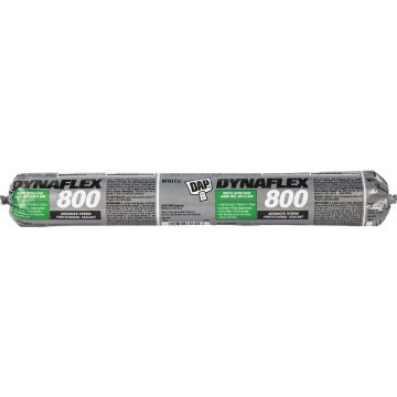 DAP Dynaflex 800 20.3 Oz. Sausage Pack Advanced Window, Door, Siding, & Trim Polymer Sealant - White