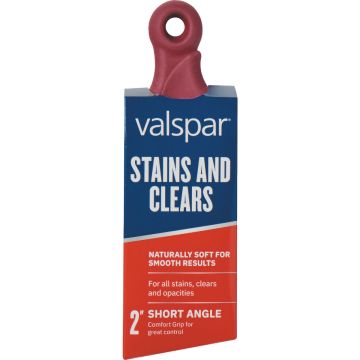 Valspar 2 In. All Stains  Short Angle Comfort Grip Brush
