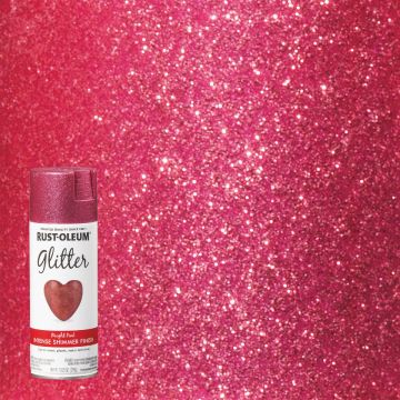 Rust-Oleum 10.25 Oz. Bright Pink Glitter Spray Paint