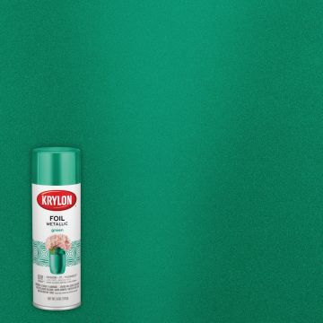 Krylon 8 Oz. Premium Foil Metallic Green Spray Paint