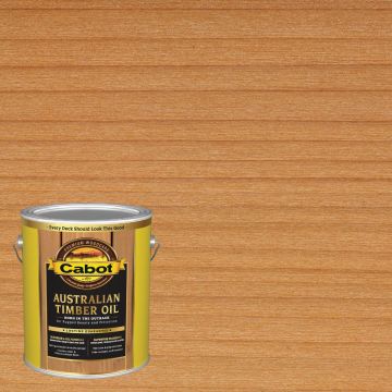 Cabot Australian Timber Oil, Amber Wood, 1 Gal.