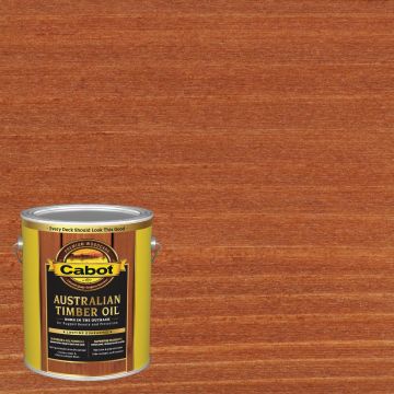 Cabot Australian Timber Oil, Mahogany Flame, 1 Gal.