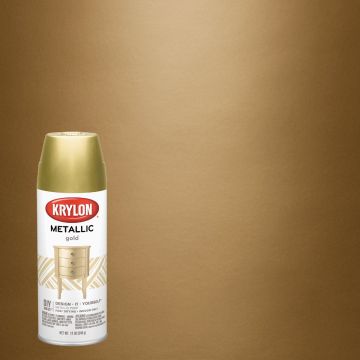Krylon 11 Oz. Metallic Gloss General Purpose Spray Paint, Gold