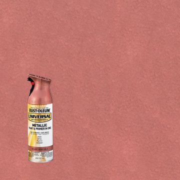 Rust-Oleum Universal 12 Oz. Metallic Desert Rose Gold Paint
