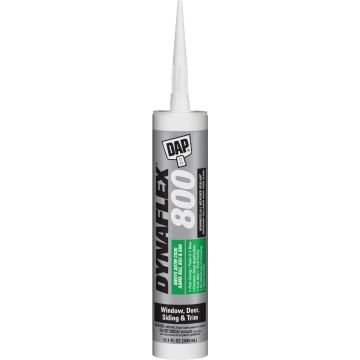 DAP Dynaflex 800 10.1 Oz. Advanced Window, Door, Siding, & Trim Polymer Sealant - Light Gray