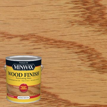 Minwax Wood Finish Penetrating Stain, Colonial Maple, 1 Gal.