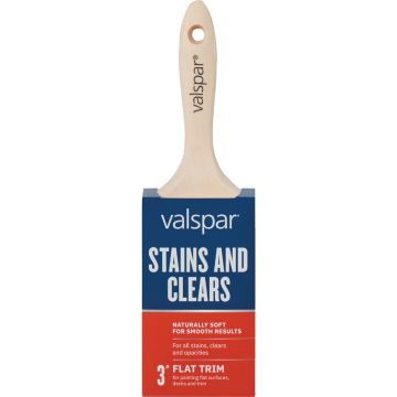 Valspar 3 In. All Stains Flat Trim Brush
