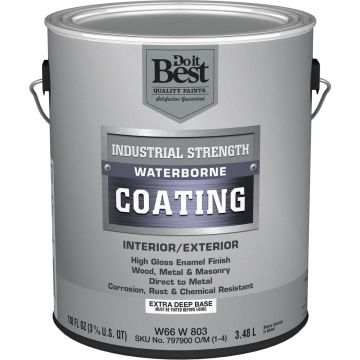Do it Best Extra Deep Base Waterborne Industrial Enamel, 1 Gal.
